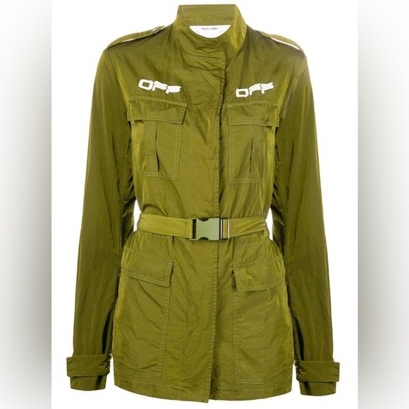OFF-WHITE Nylon Military Field Jacket - Picture 2 of 13